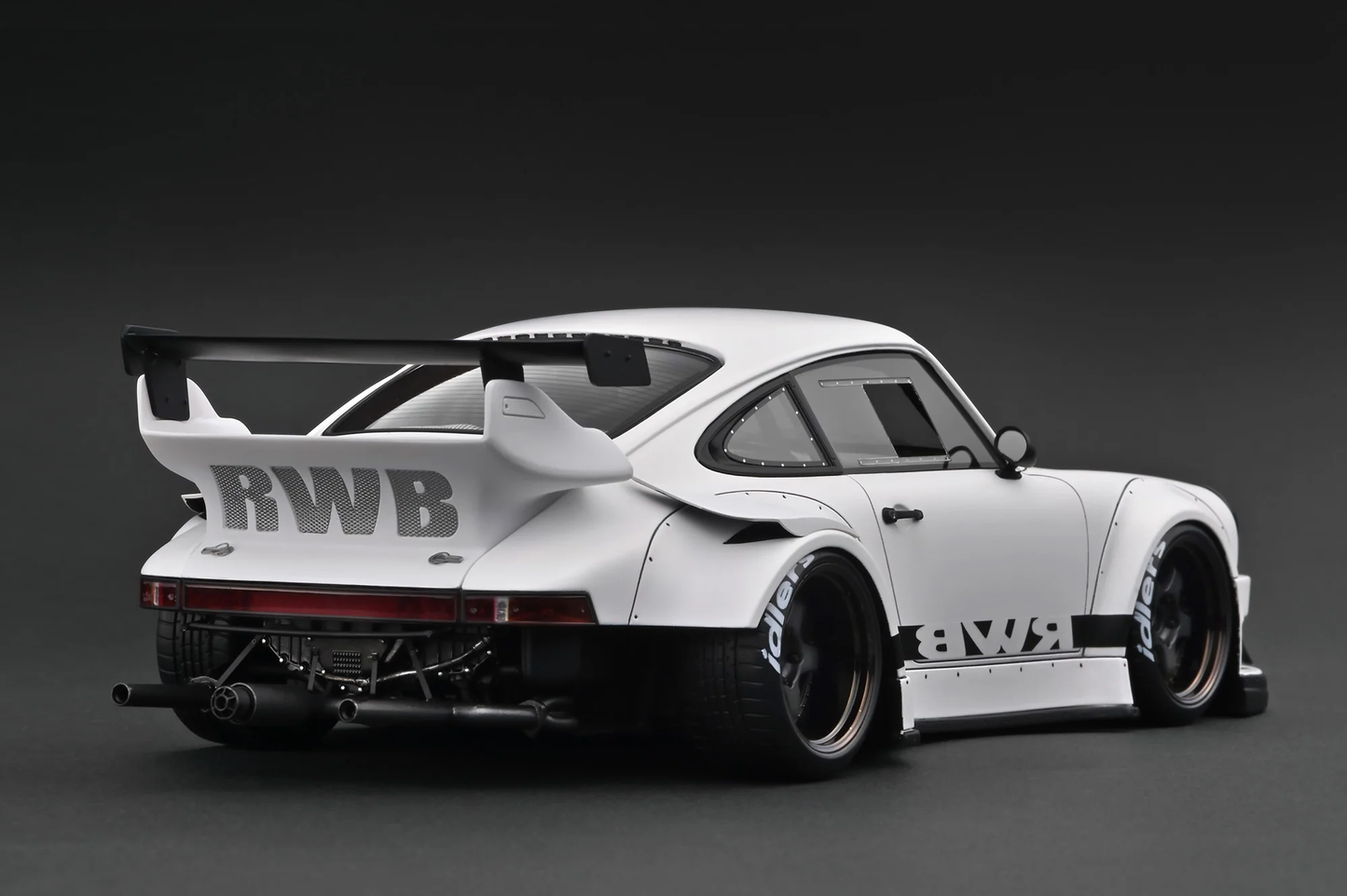 Porsche RWB 964 in miniatura - Scala 1:18 - Colore nero