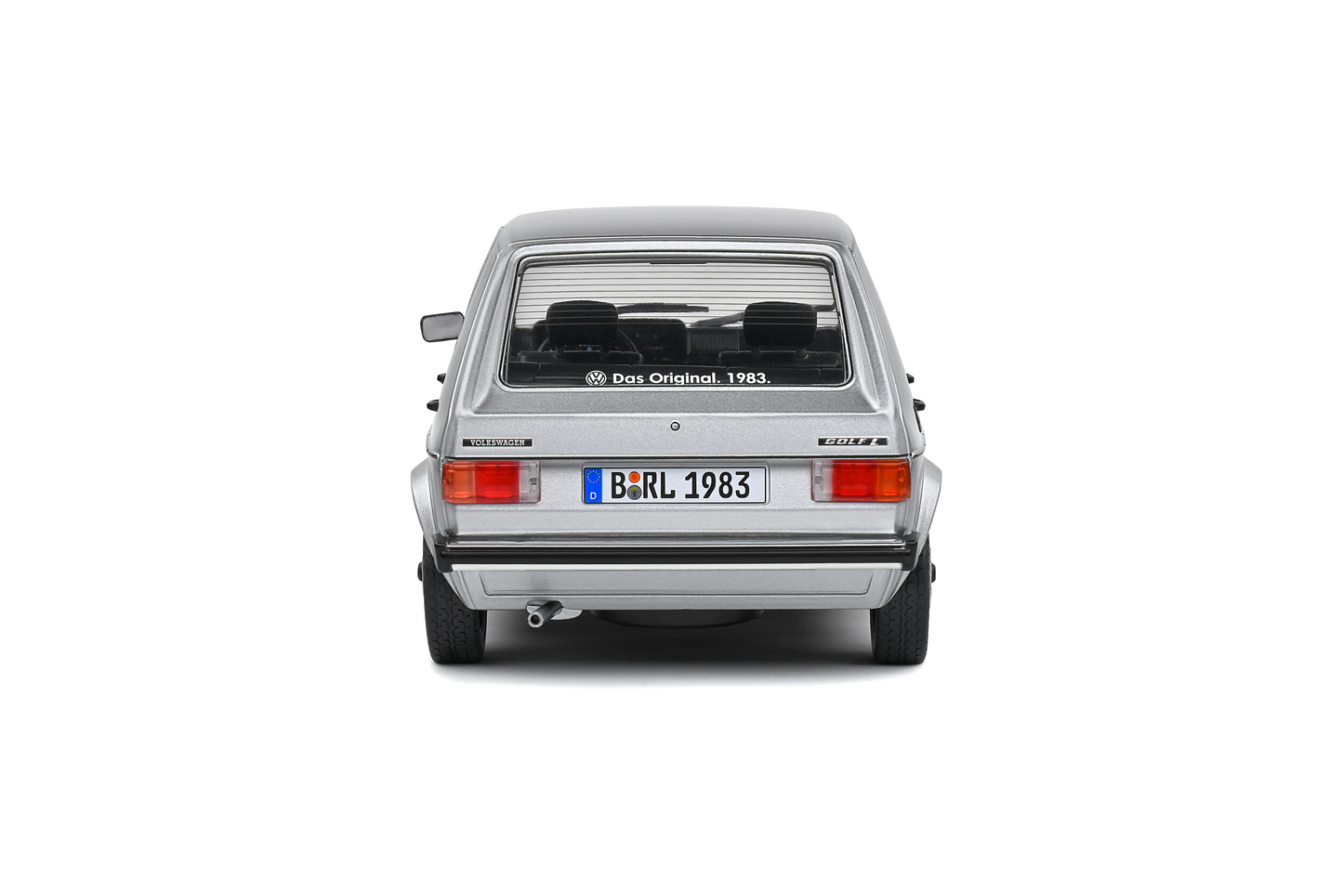 Volkswagen Golf L MK1 1983 Gris Metal Solido 1:18