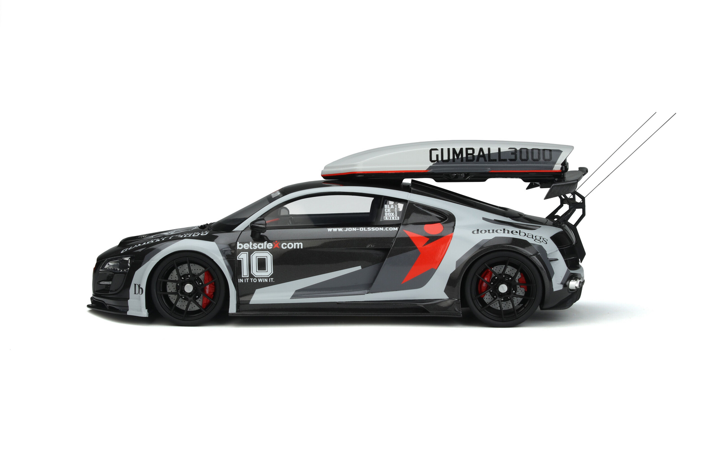 Audi R8 Body kit Gumball 3000 2013 Jon Olsson GT Spirit 1:18