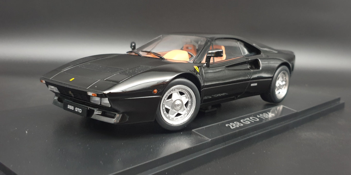 Ferrari 288 GTO 1984 black KK Scale Models 1:18