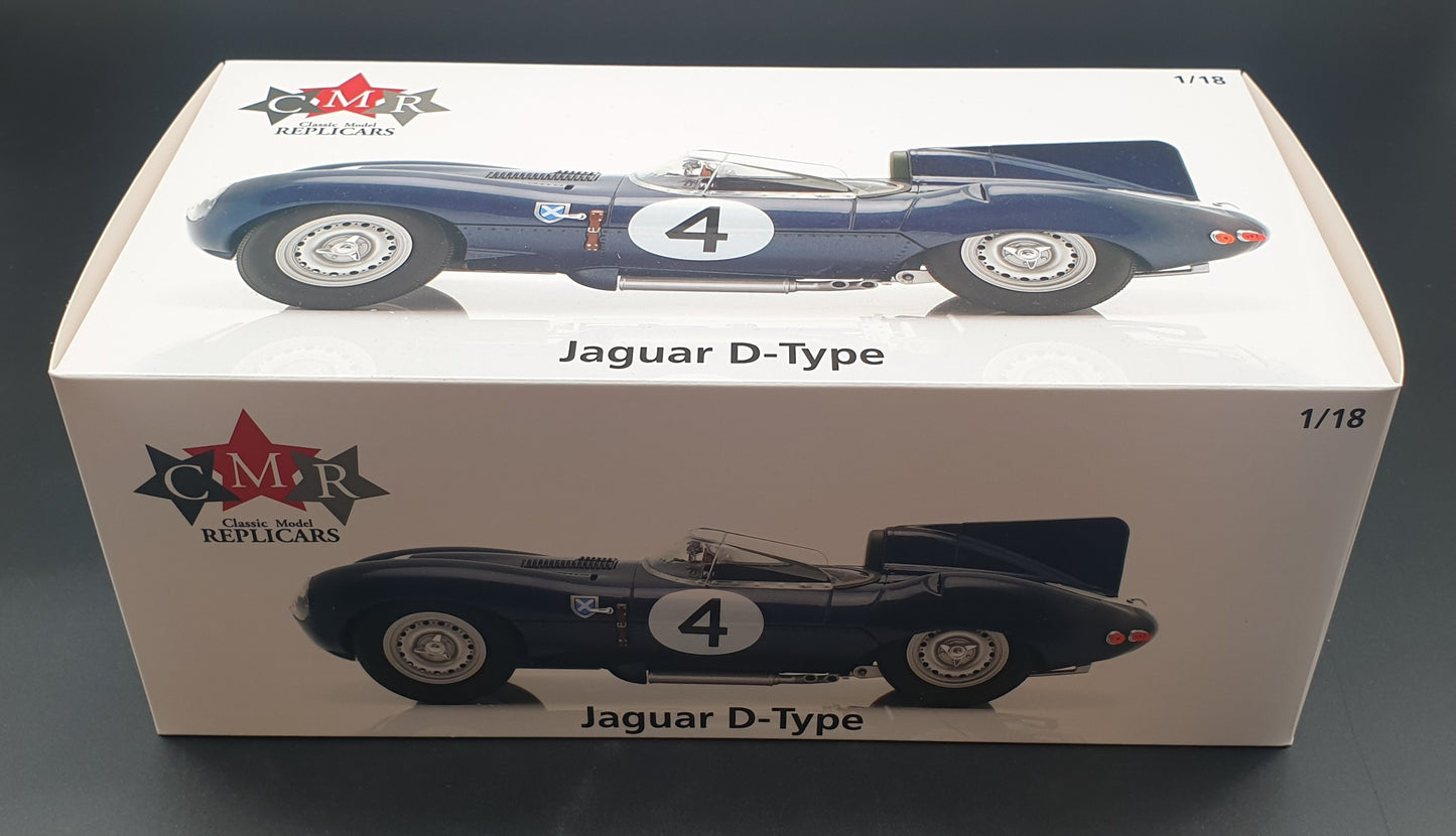 Jaguar D-Type #4 Winner 24h Le Mans 1956 Sanderson/Flockhart 1:18 CMR