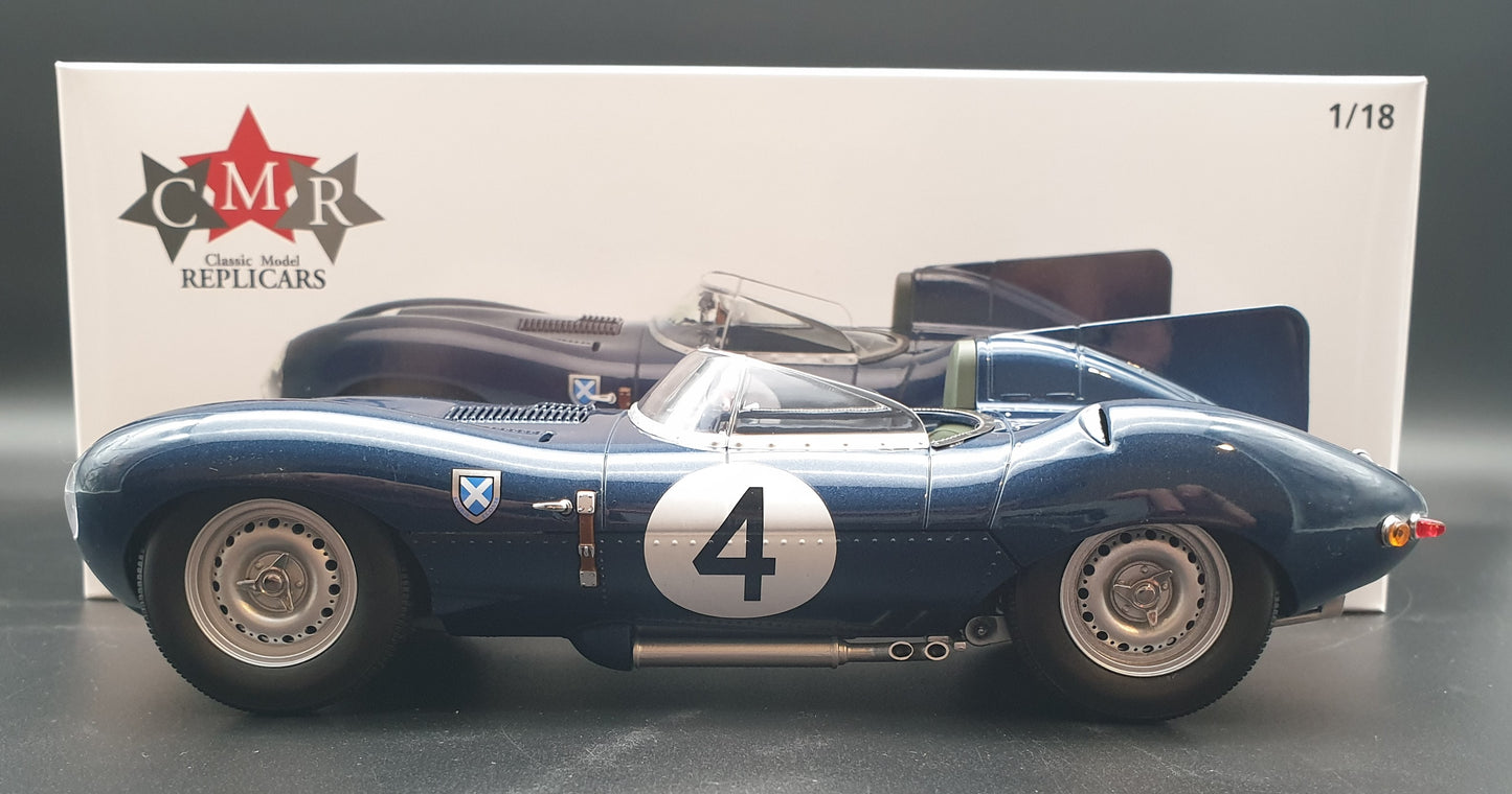 Jaguar D-Type #4 Winner 24h Le Mans 1956 Sanderson/Flockhart 1:18 CMR