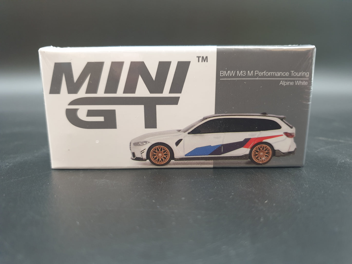BMW M3 M Performance Touring Alpine White Mini GT 1:64