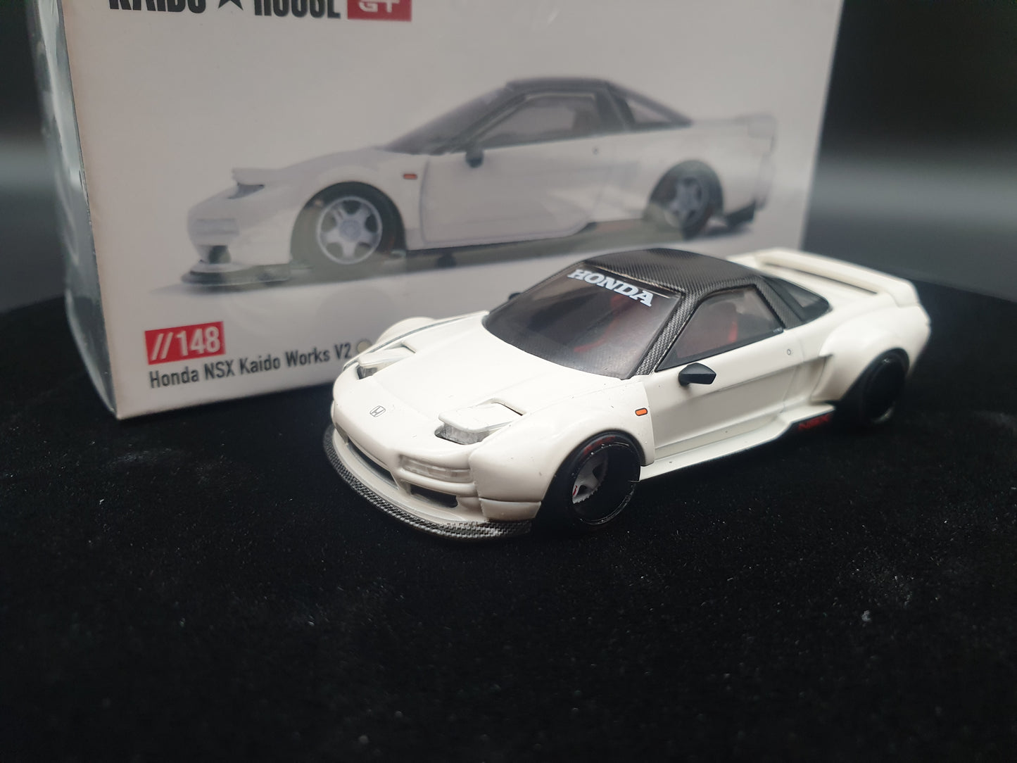 Honda NSX V2 White KAIDO HOUSE Mini GT 1:64