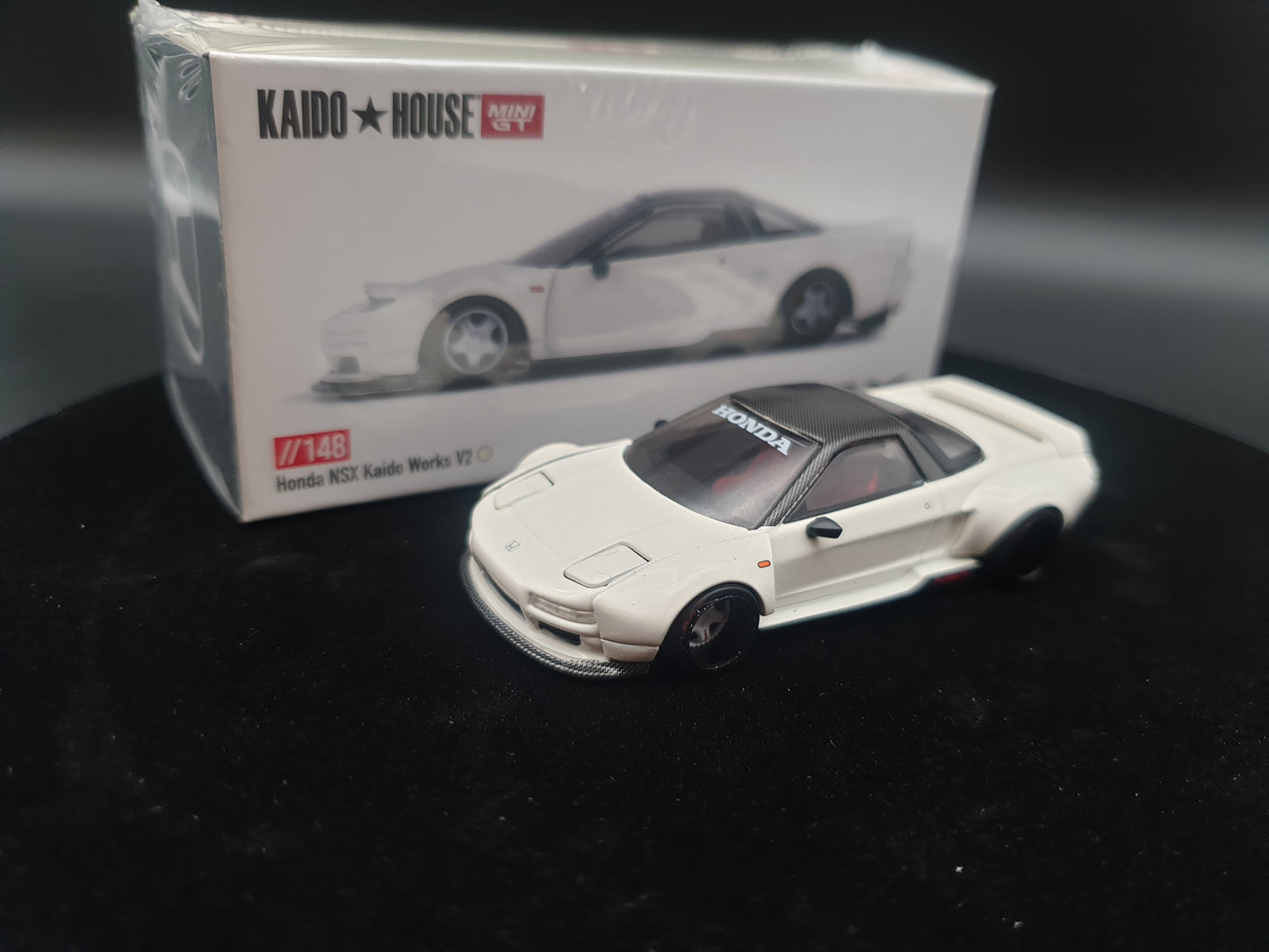 Honda NSX V2 White KAIDO HOUSE Mini GT 1:64