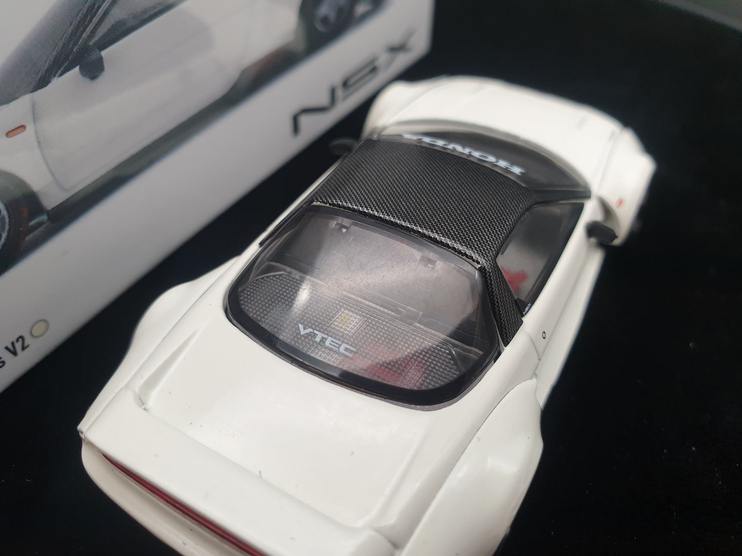 Honda NSX V2 White KAIDO HOUSE Mini GT 1:64