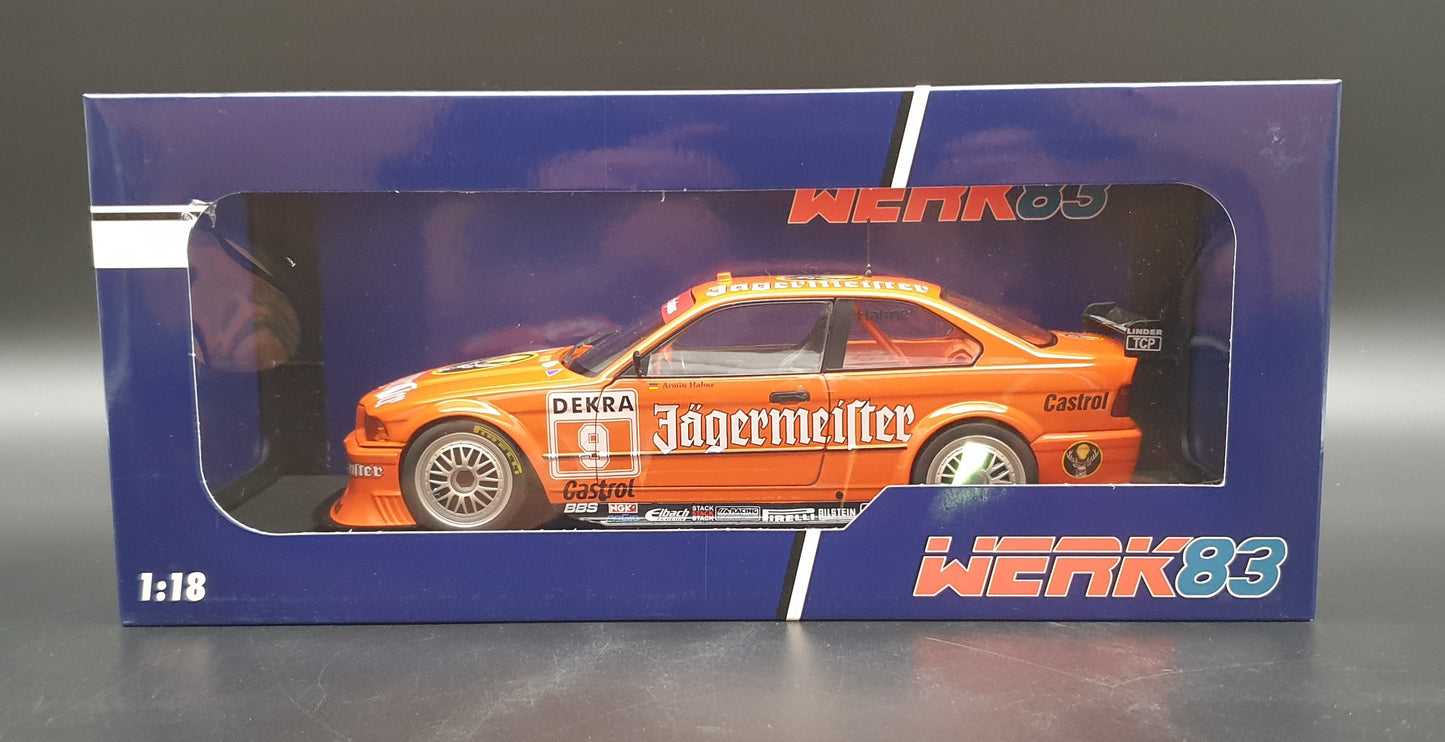 BMW 325i Coupé E36 DTM 1993 Werk83 1:18