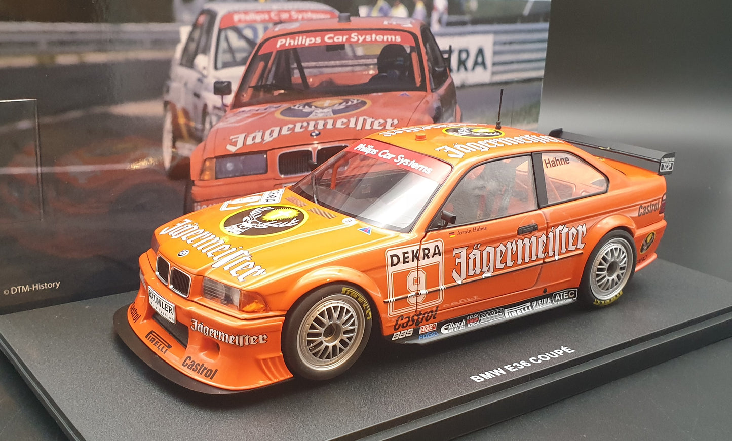 BMW 325i Coupé E36 DTM 1993 Werk83 1:18