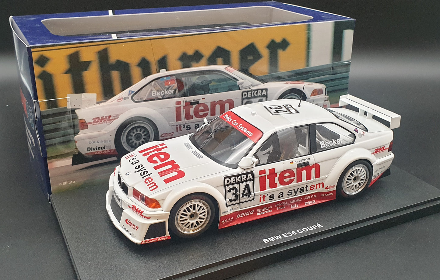 BMW 325i Coupé E36 DTM 1994 Werk83 1:18