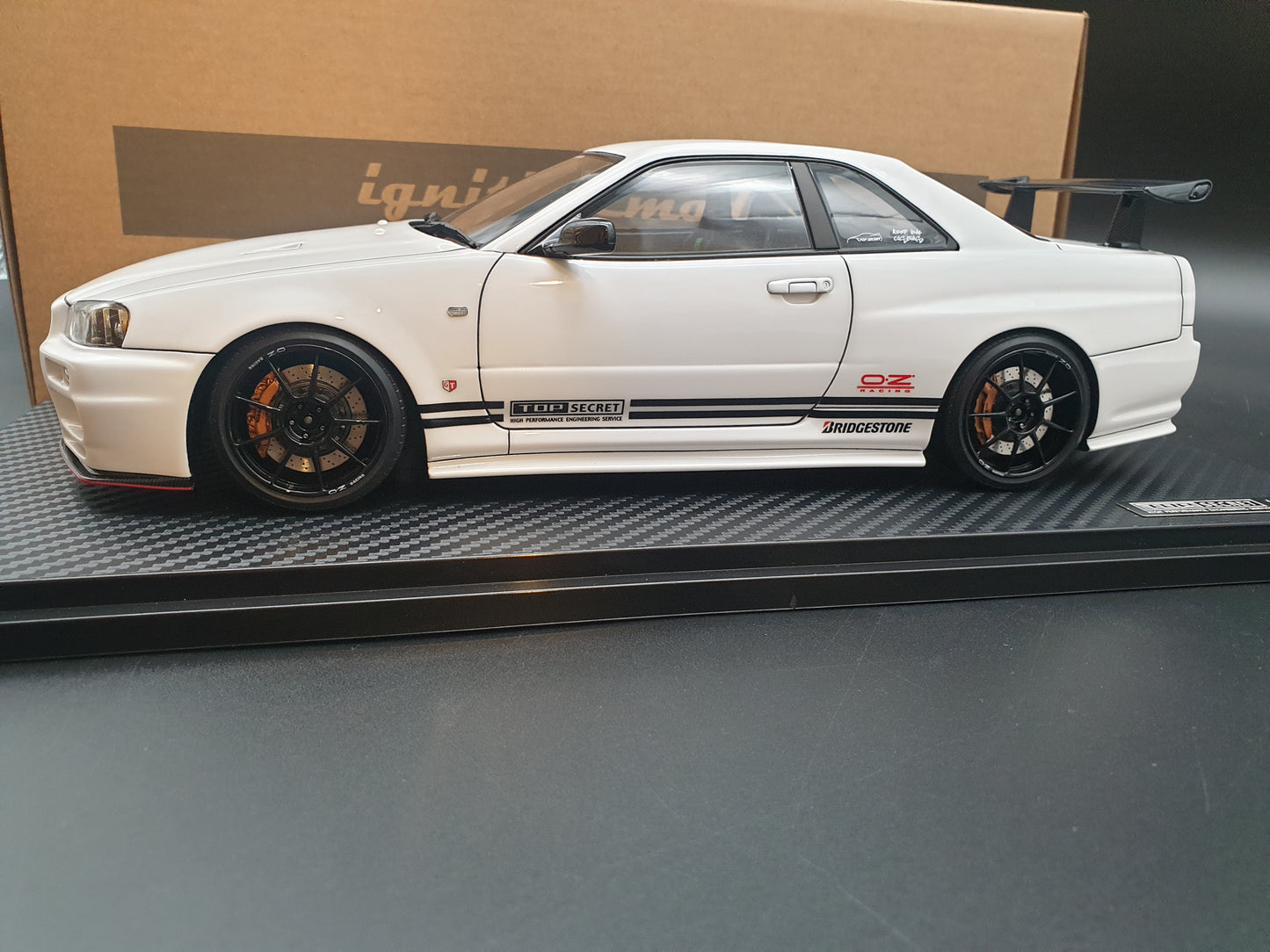 Porsche RWB 964 in miniatura - Scala 1:18 - Colore nero