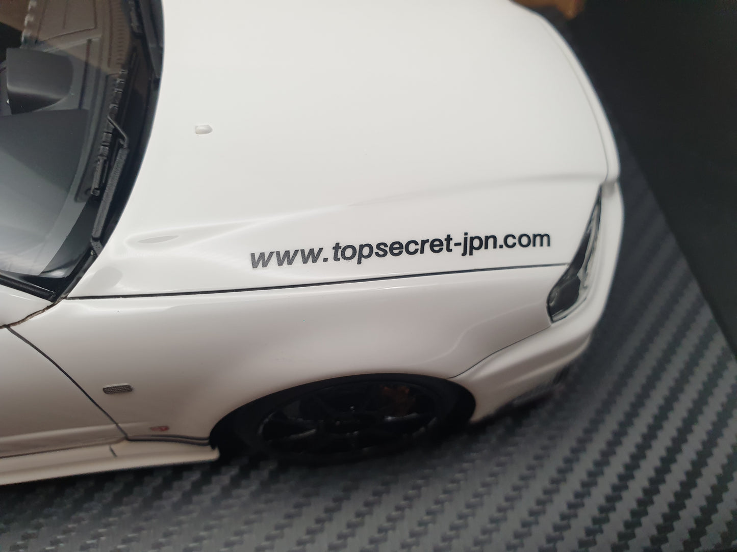Porsche RWB 964 in miniatura - Scala 1:18 - Colore nero