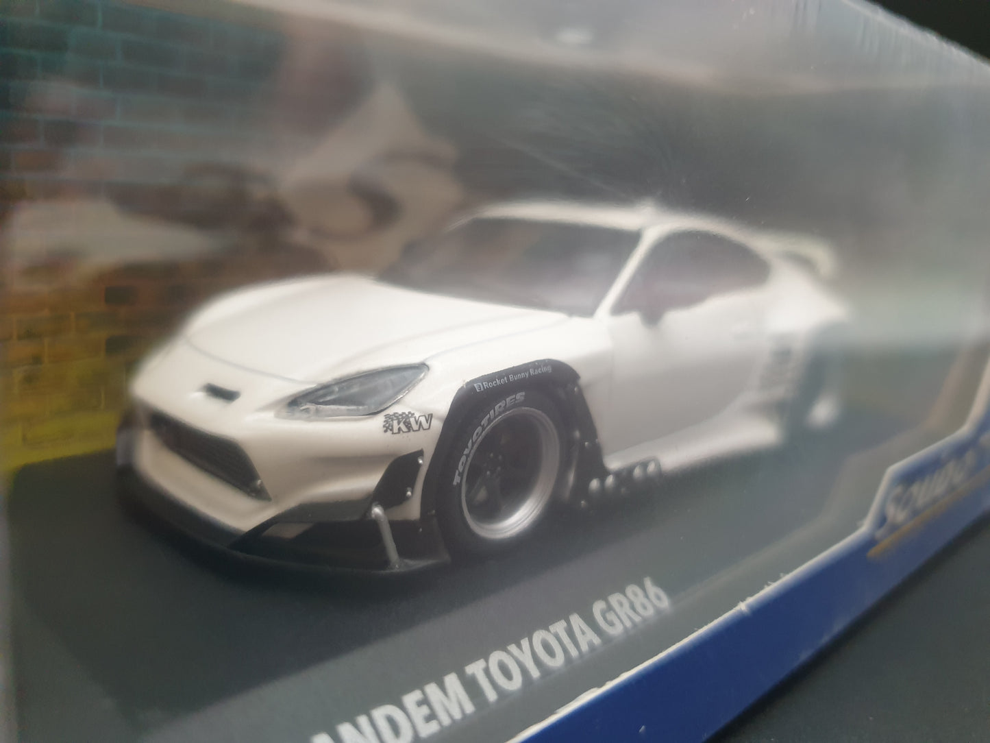 Pandem Toyota GR86 White Solido 1:43