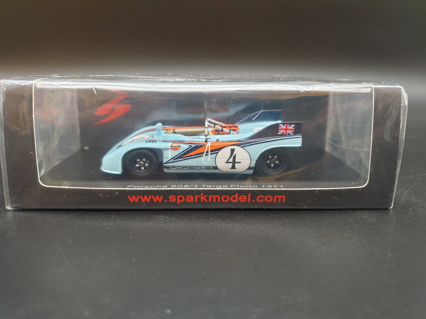 Porsche 908/3 #4 Targa Florio 1971 Spark 1:43