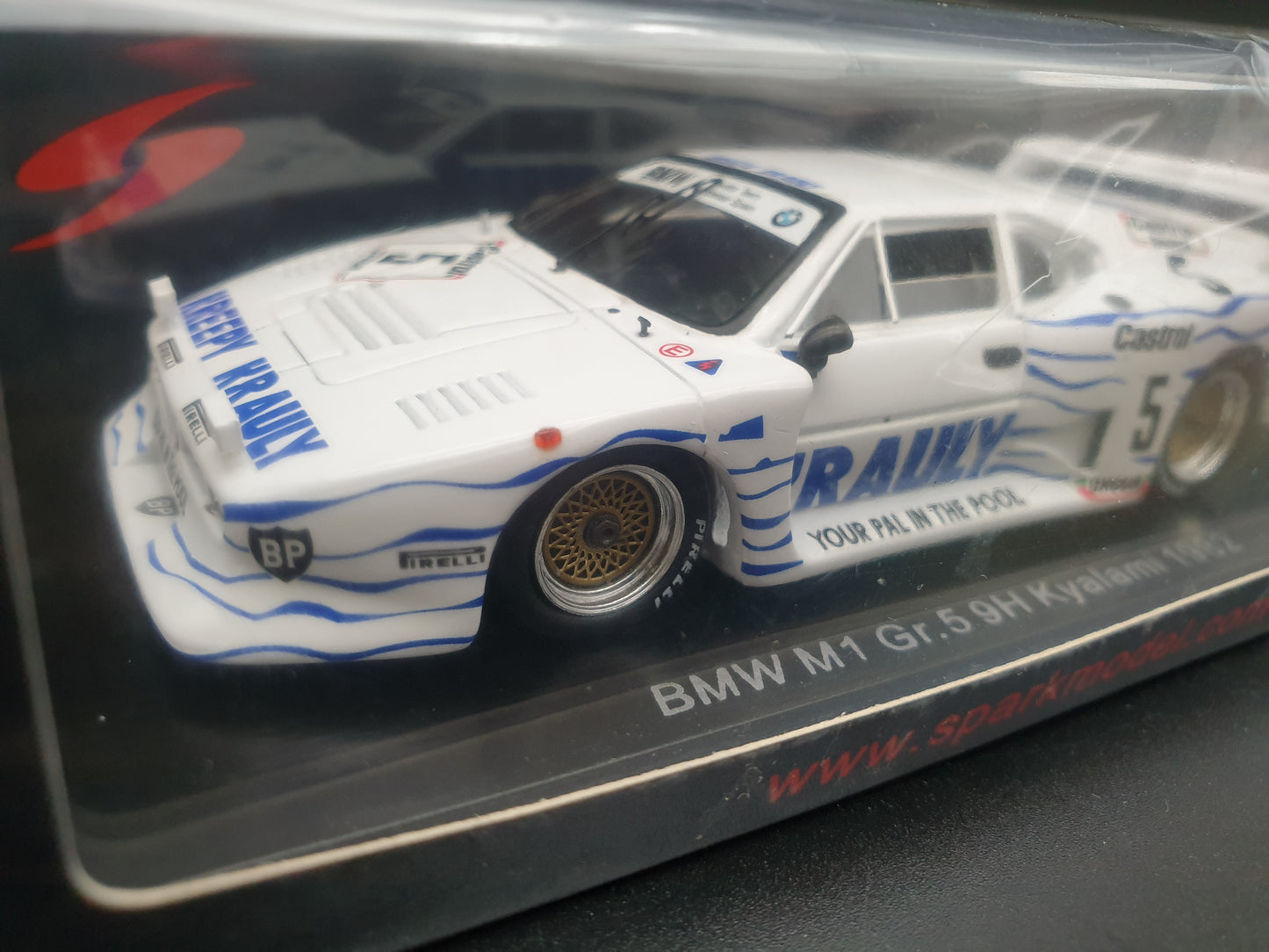 BMW M1 Gr.5 9Hrs Kyalami 1982 Spark 1:43