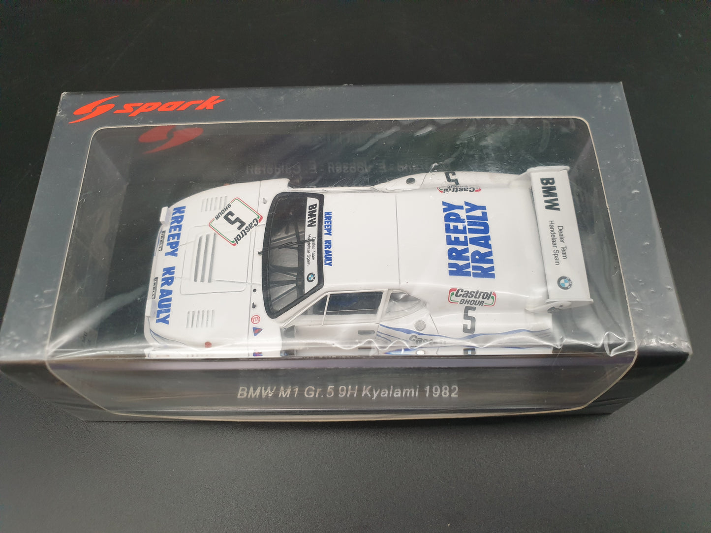 BMW M1 Gr.5 9Hrs Kyalami 1982 Spark 1:43