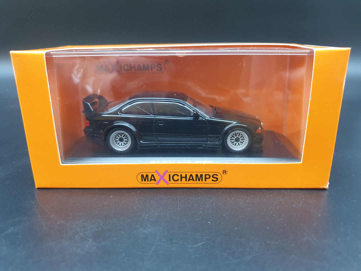BMW M3 GTR E36 1993 Black Maxichamps 1:43