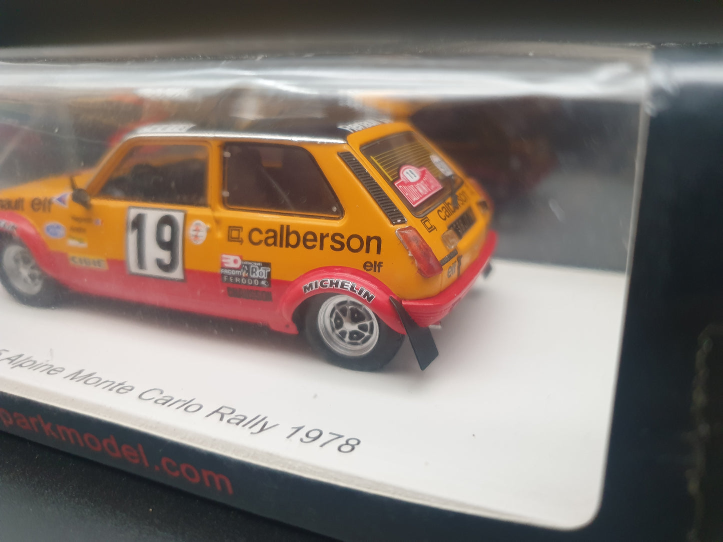 Renault 5 Alpine Gr2 #19 2nd Rally Monte Carlo 1978 Spark 1:43
