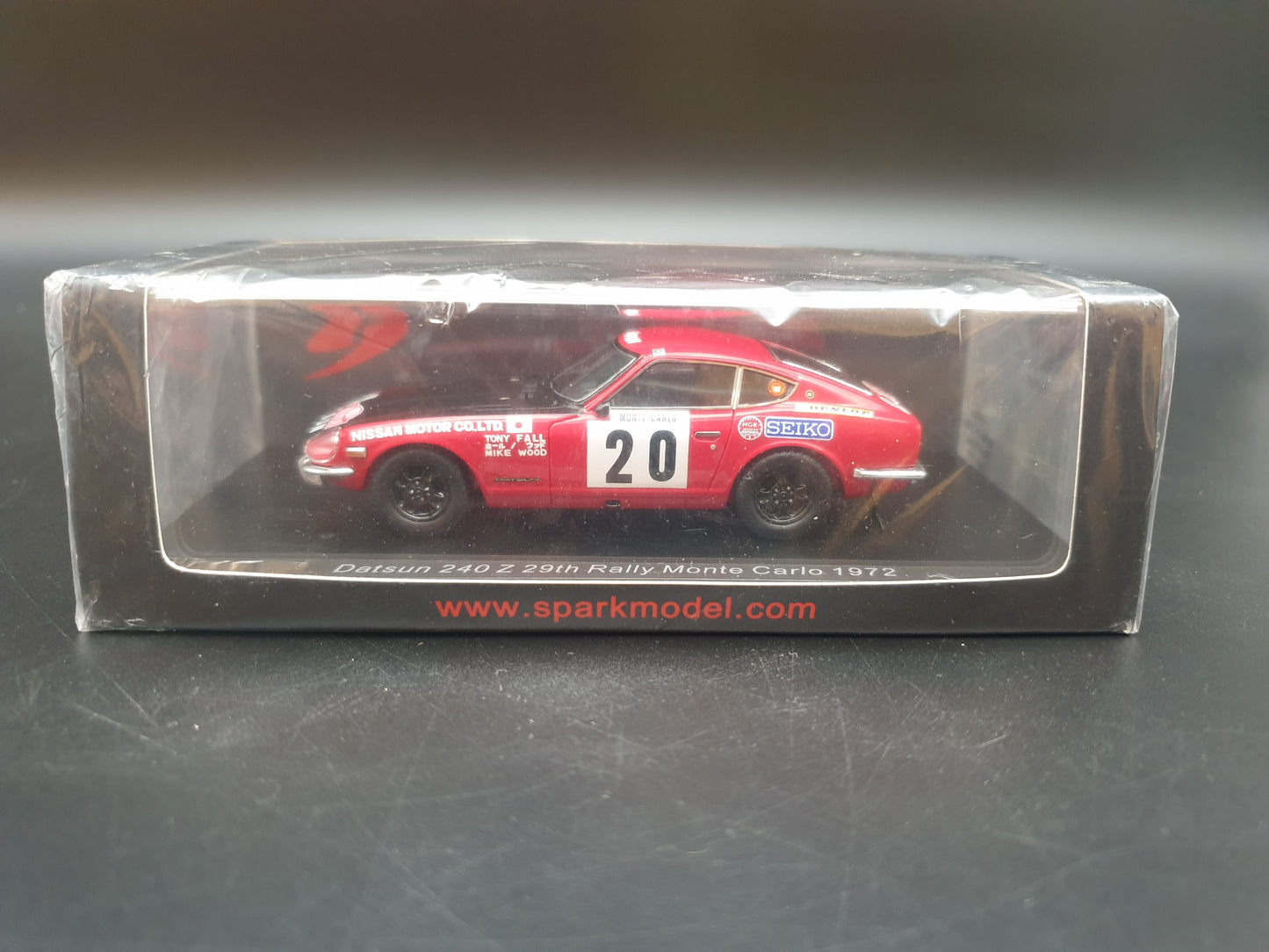 Datsun 240 Z #20 29th Rally Monte Carlo 1972 Spark 1:43