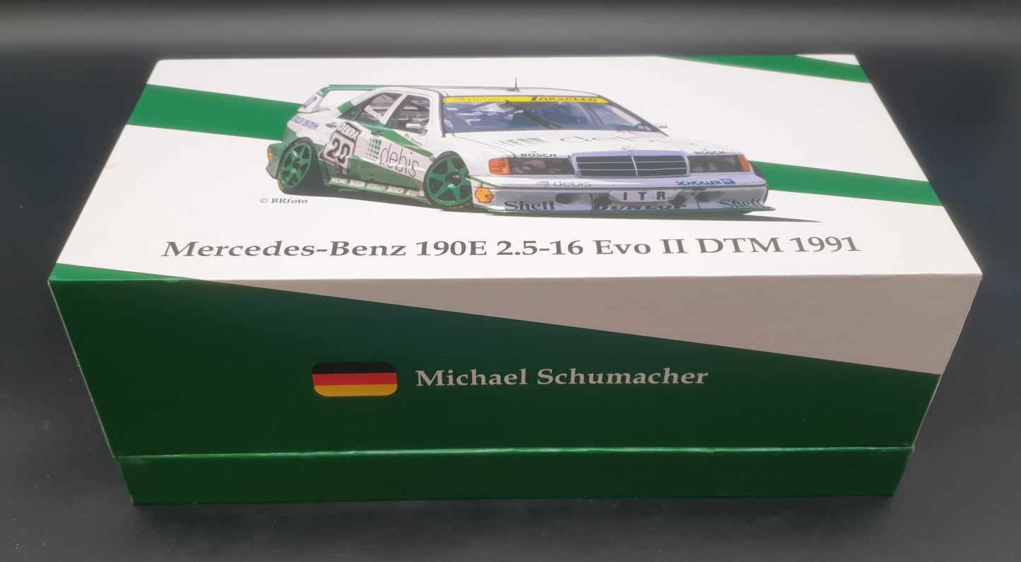Mercedes-Benz 190E 2.5-16 EVO II DTM 1991 M.Schumacher Werk83 1:18