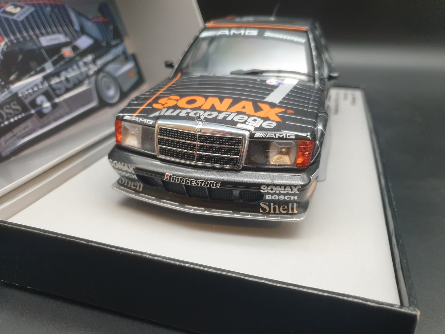 Mercedes-Benz 190E 2.5 16 EVO II DTM Champion 1992 K.Ludwig Werk83 1:18