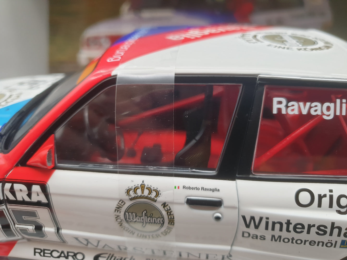 BMW M3 E30 DTM Champion 1989 R.Ravaglia Werk83 1:18