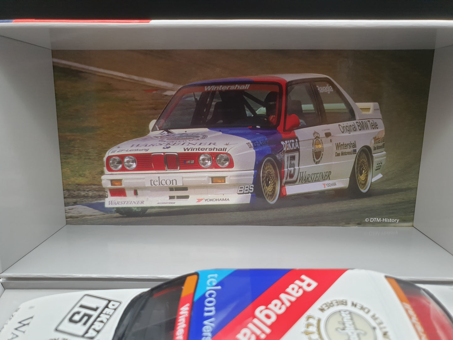 BMW M3 E30 DTM Champion 1989 R.Ravaglia Werk83 1:18