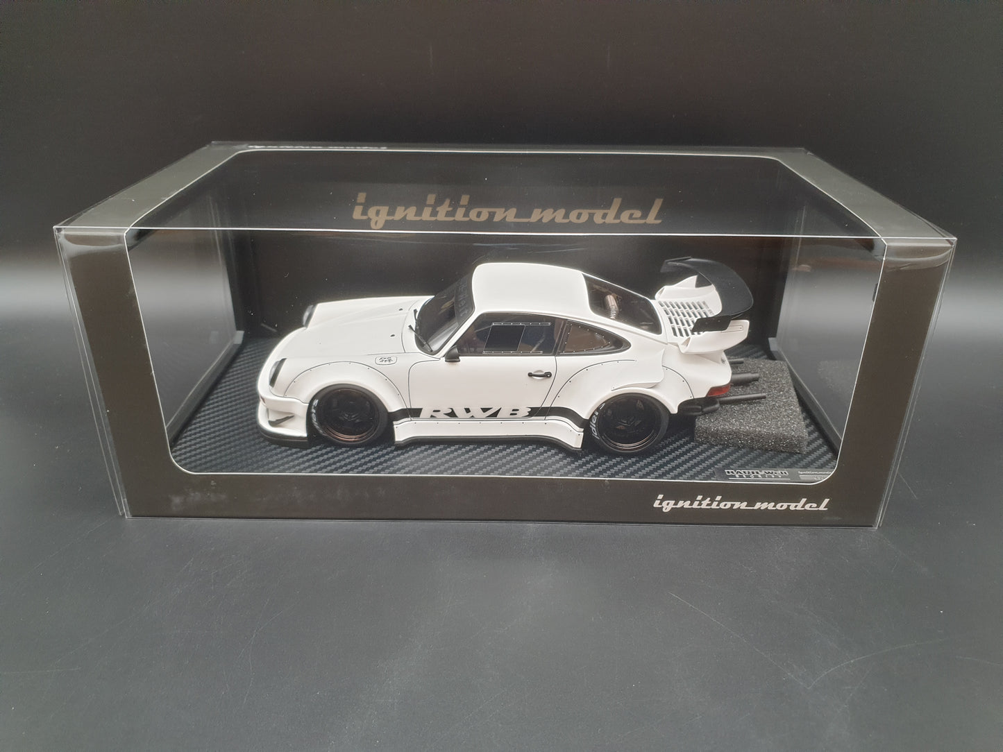 Porsche RWB 964 in miniatura - Scala 1:18 - Colore nero
