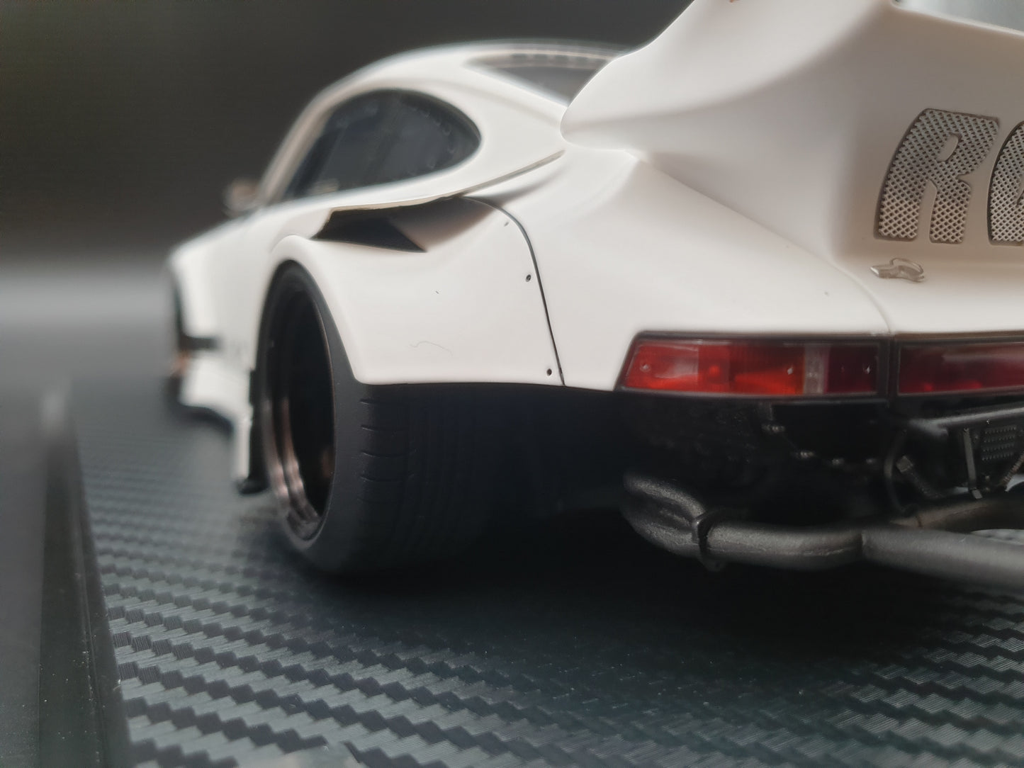 Porsche RWB 964 in miniatura - Scala 1:18 - Colore nero