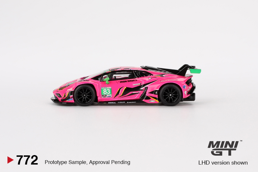Lamborghini Huracan GT3 EVO2 Iron Dames #83 2023 24Hrs de Daytona Mini GT 1:64