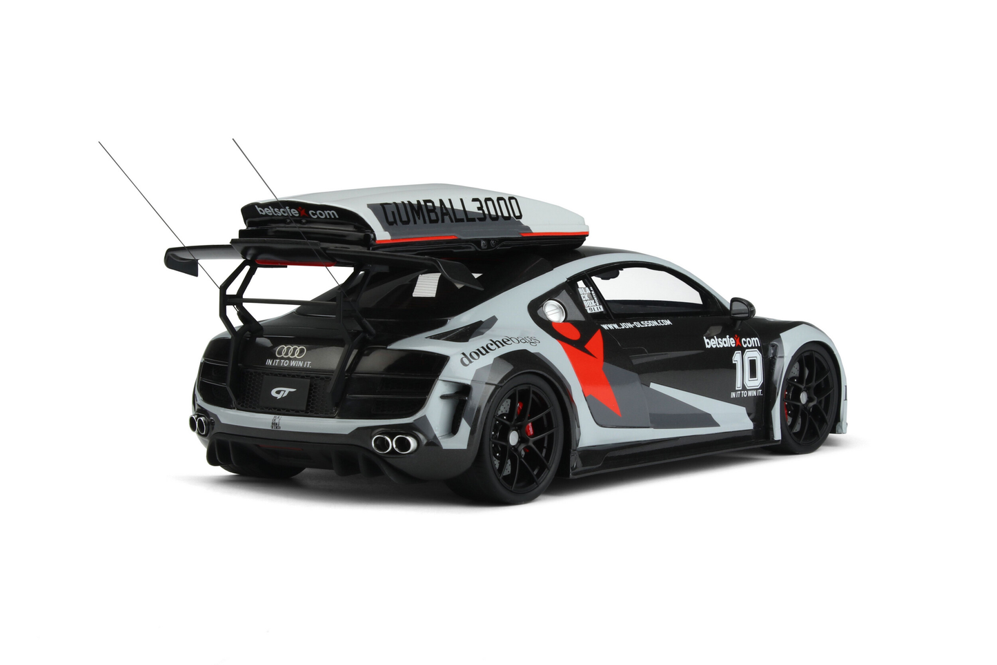 Audi R8 Body kit Gumball 3000 2013 Jon Olsson GT Spirit 1:18