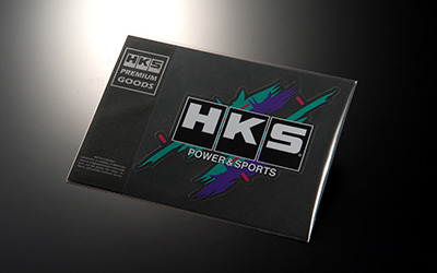 Autocollant HKS Power & Sports - Design Neo Retro