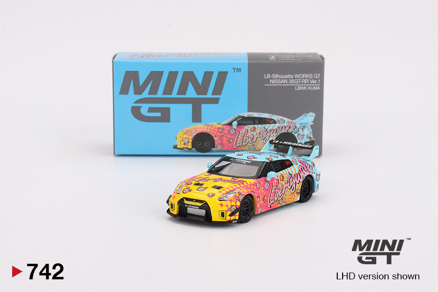 Nissan LB-Silhouette WORKS GT 35GT-RR LBWK KUMA Mini GT 1:64