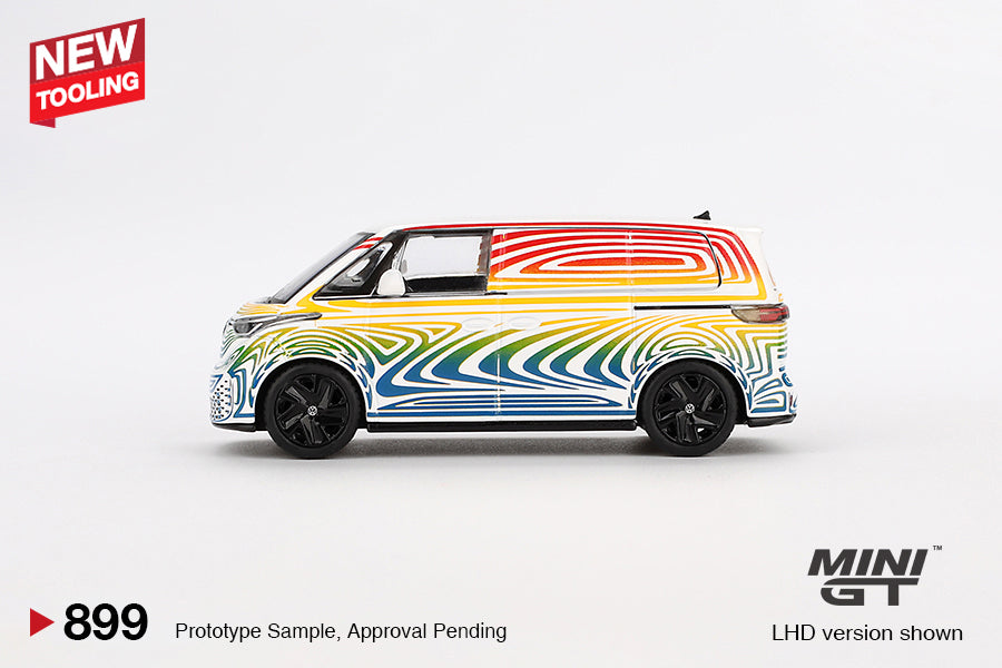 Volkswagen ID. Buzz Prototype "Rainbow" Mini GT 1:64