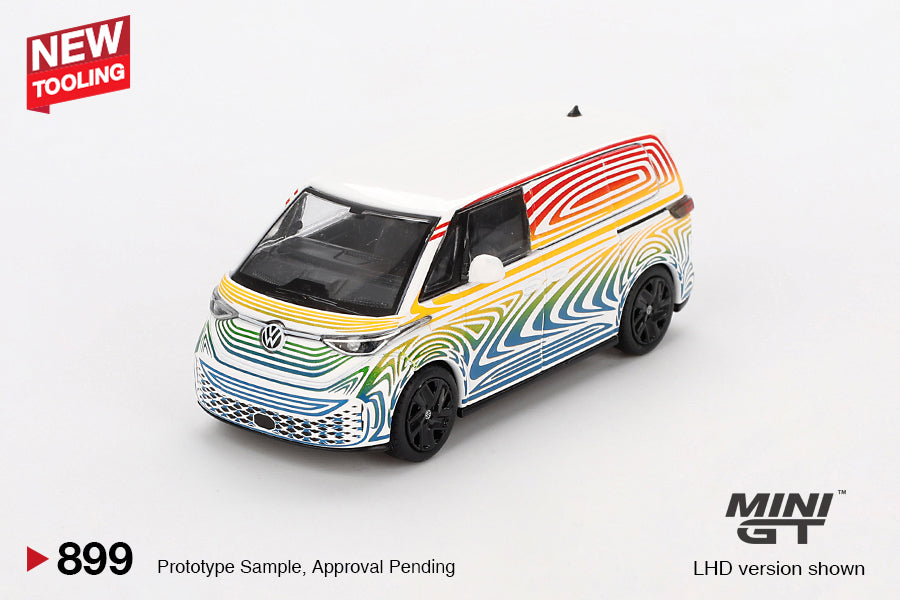 Volkswagen ID. Buzz Prototype "Rainbow" Mini GT 1:64