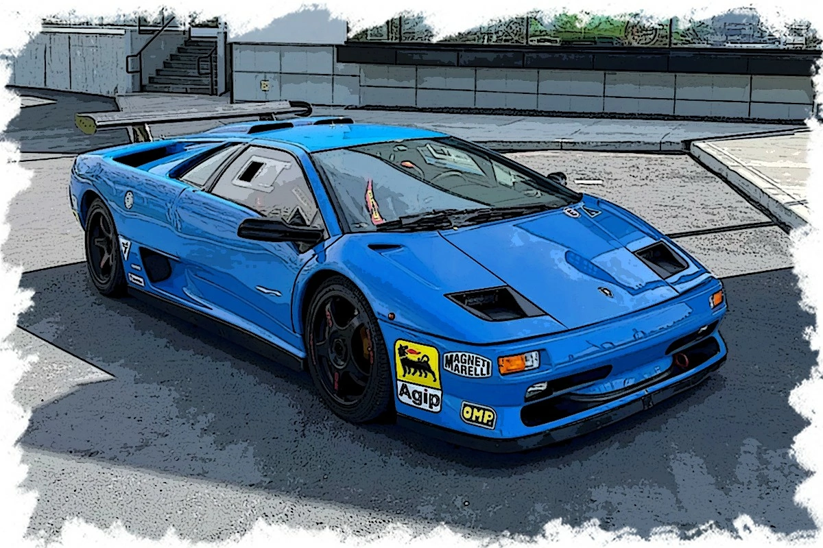 Lamborghini Diablo SVR Racing 1996 Diecast - Scale 1:43