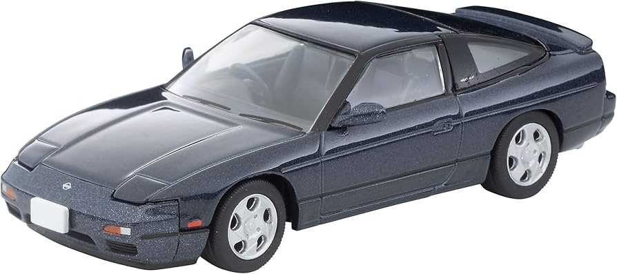 Nissan 180SX Miniatur – Maßstab 1:43 (Metallic-Grau)