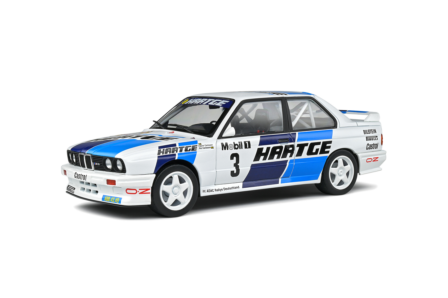 BMW M3 E30 Gr.A #3 ADAC RALLY 1990 Solido 1:18