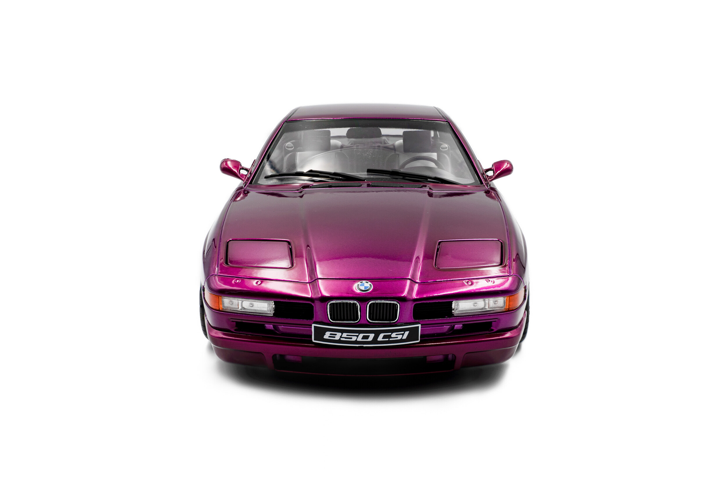BMW 850 CSI E31 1991 Daytona Violet Solido 1:18