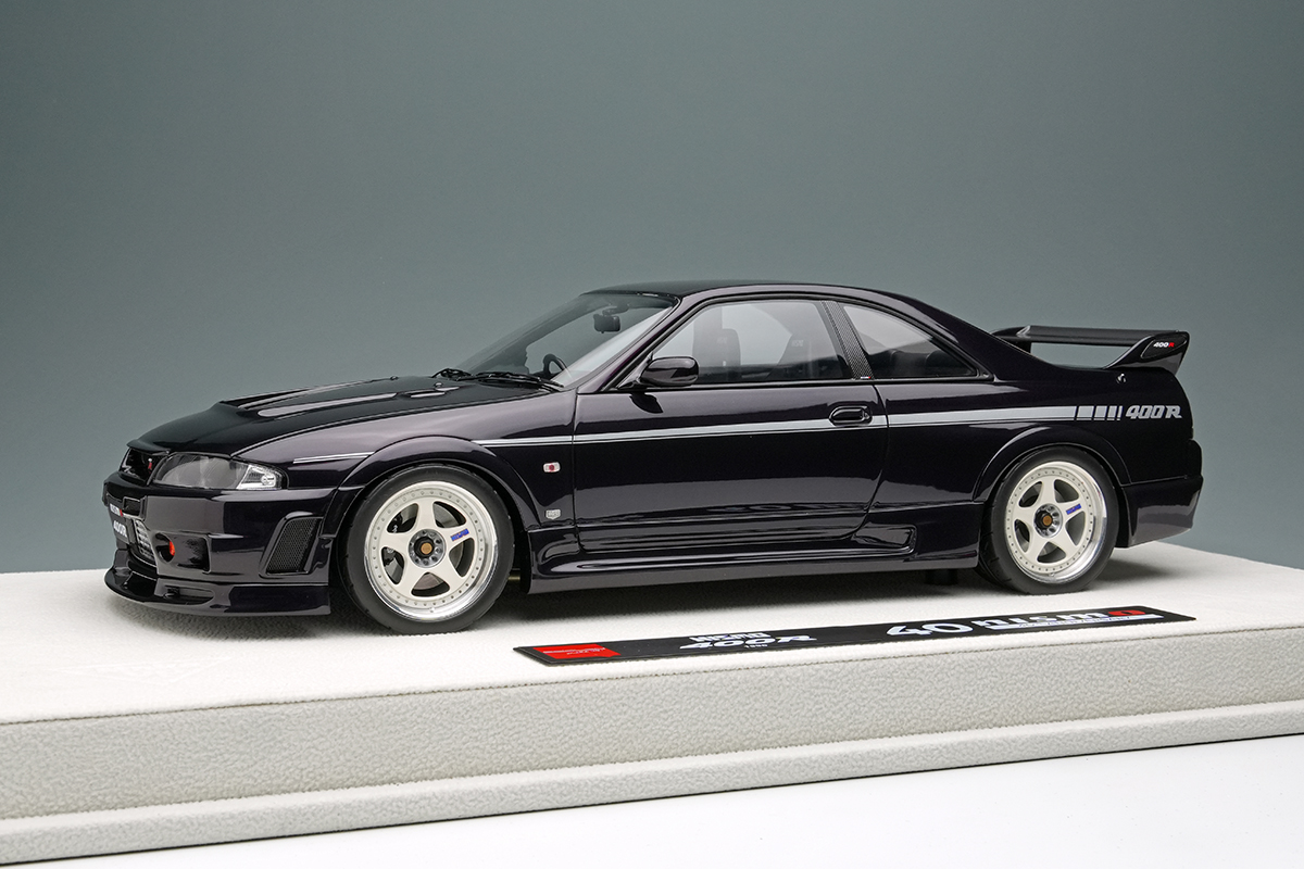 Miniature Nissan GT-R R33 400R - Scale 1:18