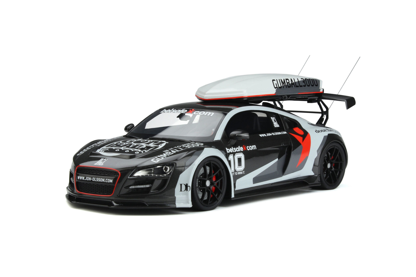 Audi R8 Body kit Gumball 3000 2013 Jon Olsson GT Spirit 1:18