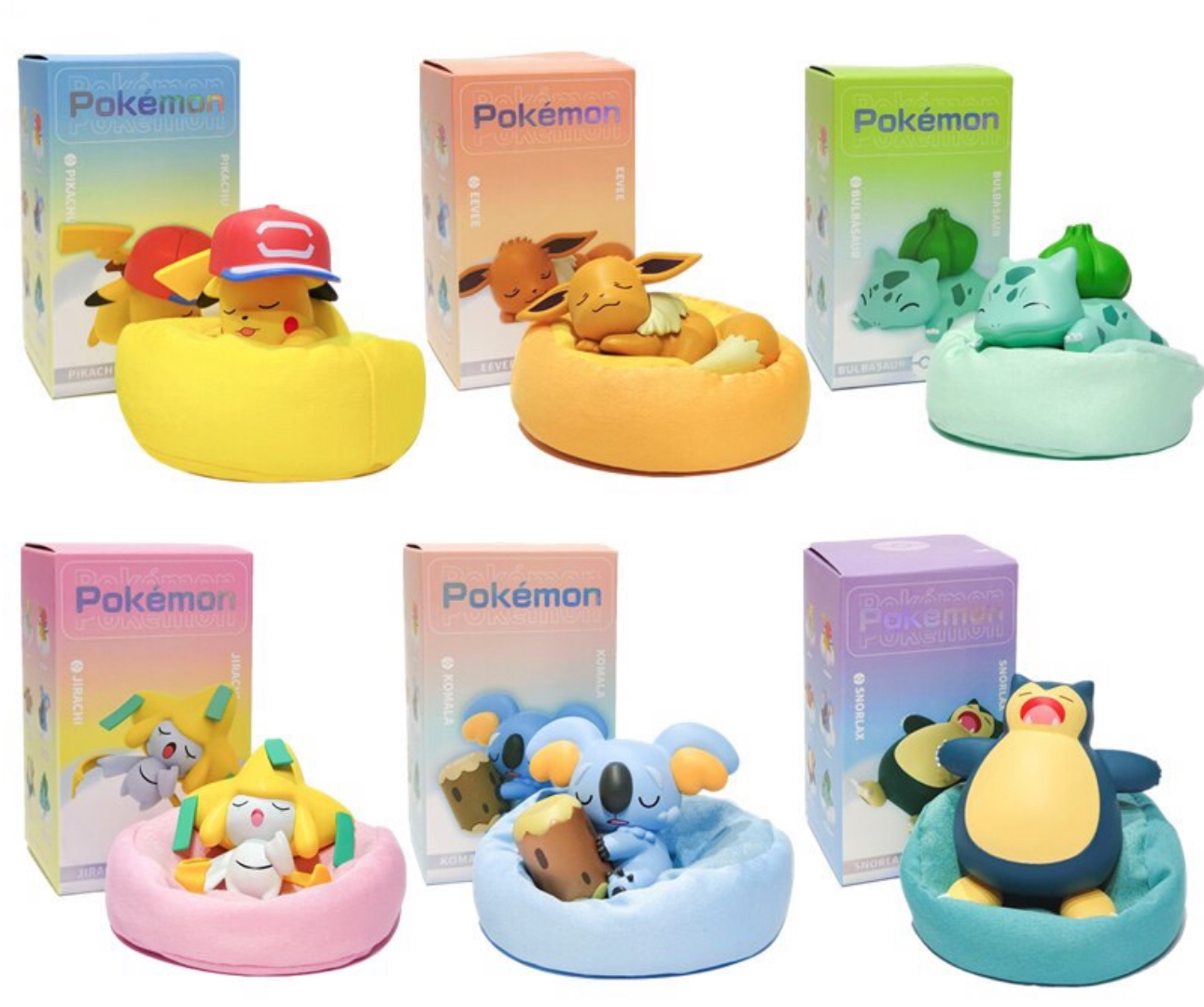 Pokémon Starry Dream Collection - Relax Figure Series