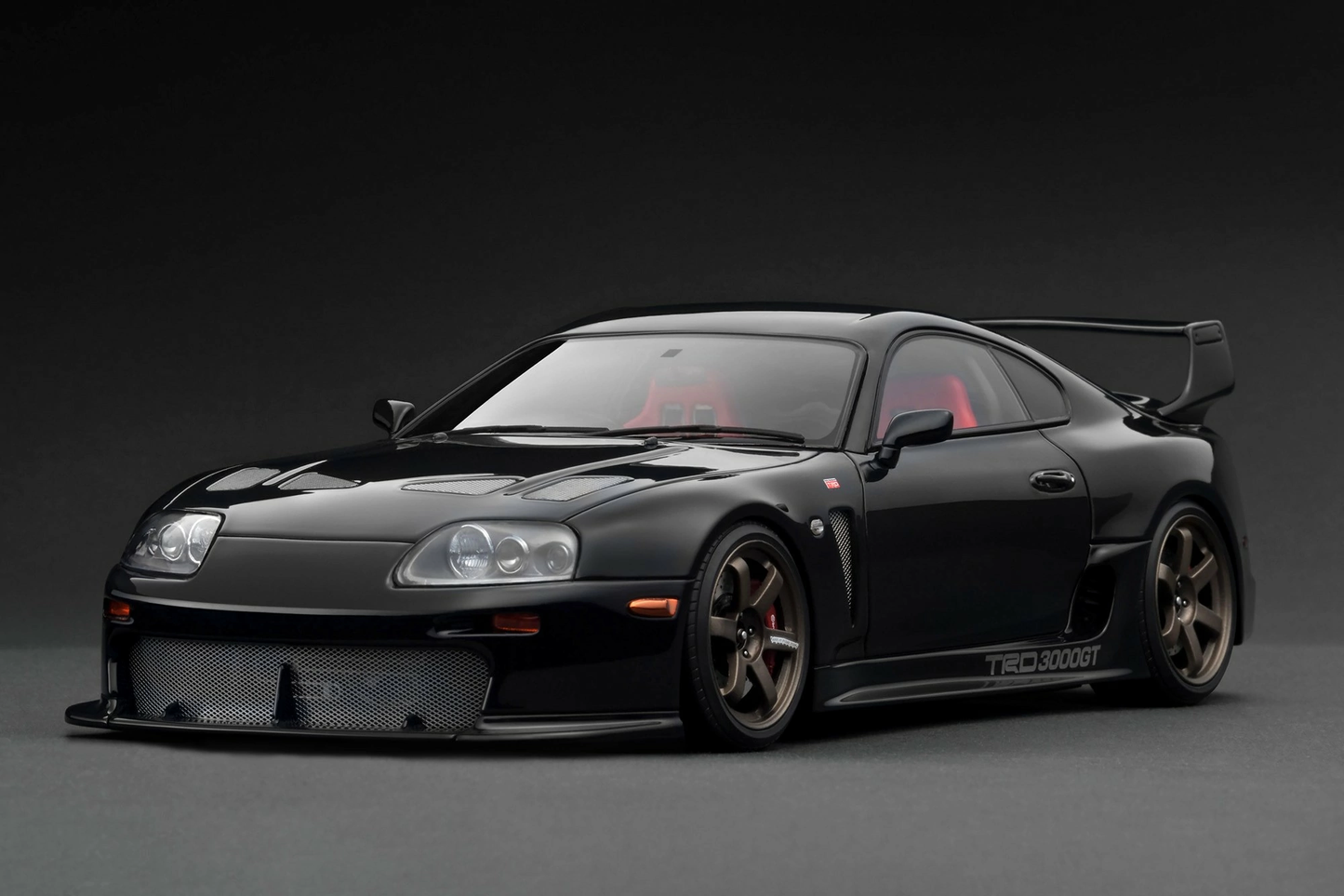 TOYOTA Supra (A80) TRD 3000GT Black Ignition Model 1:18
