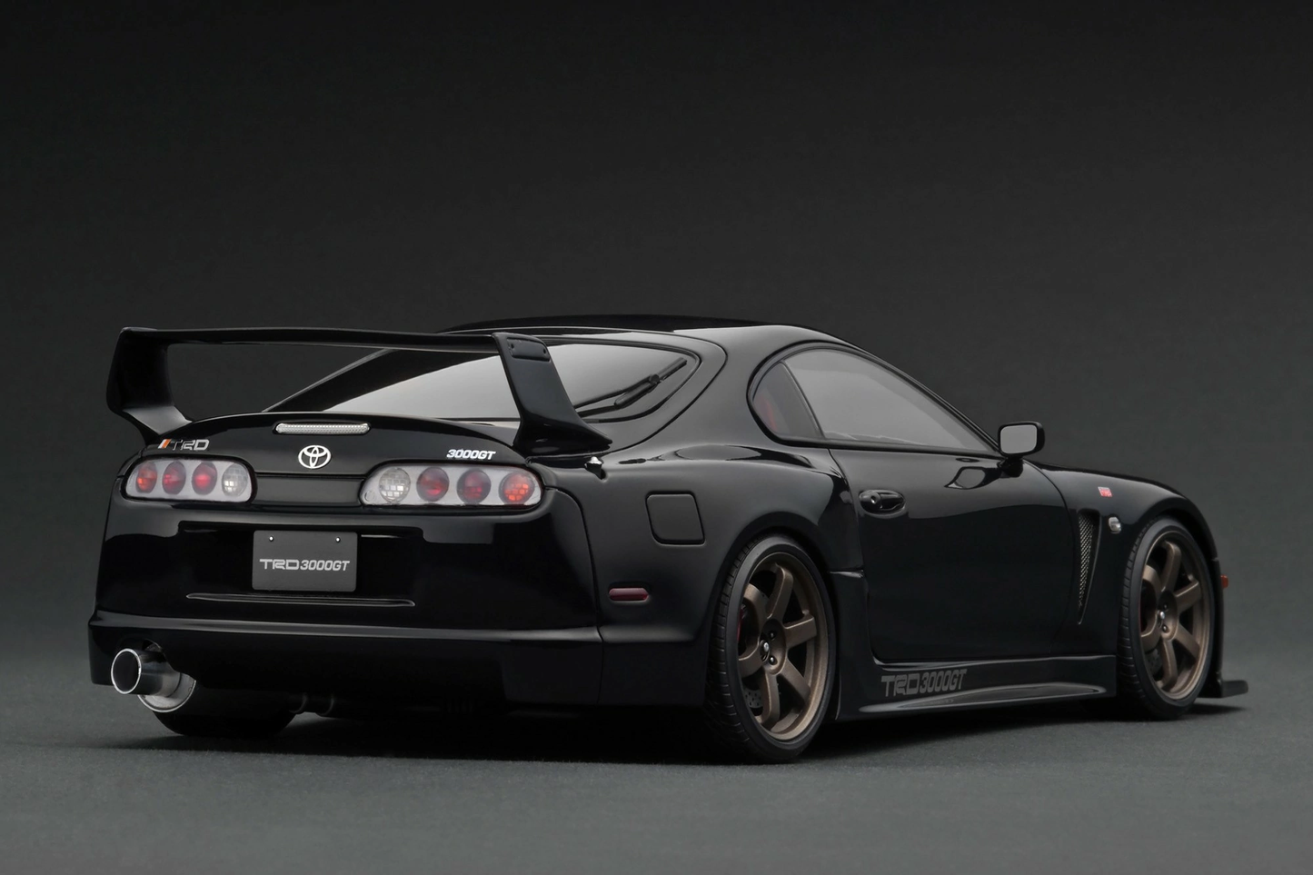 TOYOTA Supra (A80) TRD 3000GT Black Ignition Model 1:18