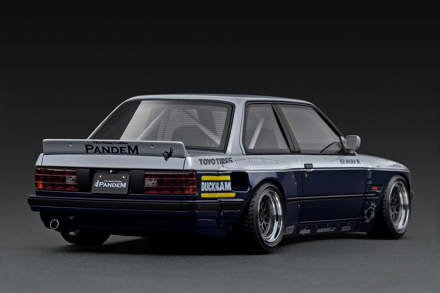 Porsche RWB 964 in miniatura - Scala 1:18 - Colore nero