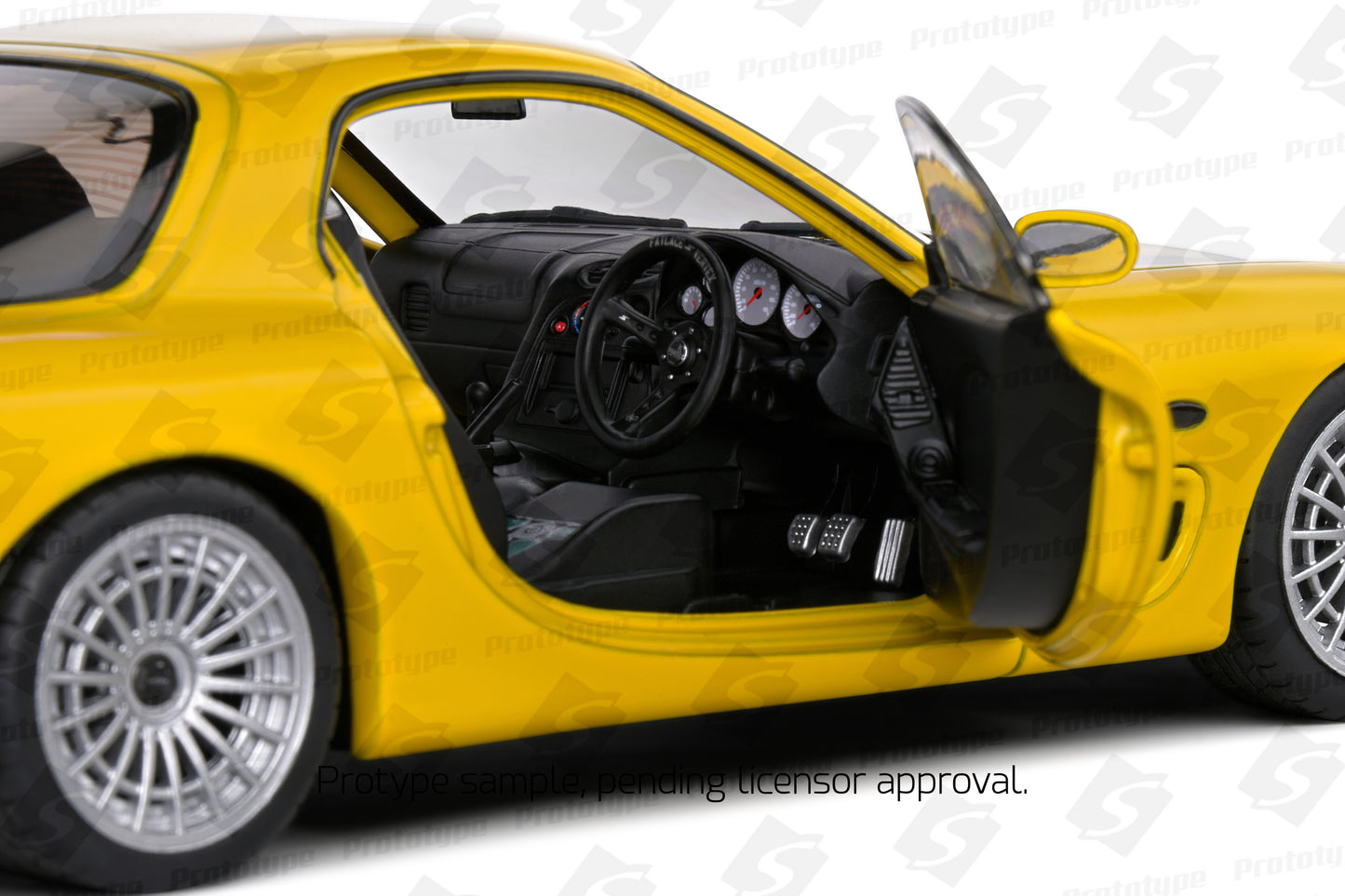 Mazda RX7 Type RS (FD3S) 1994 Yellow Streetfighters Solido 1:18