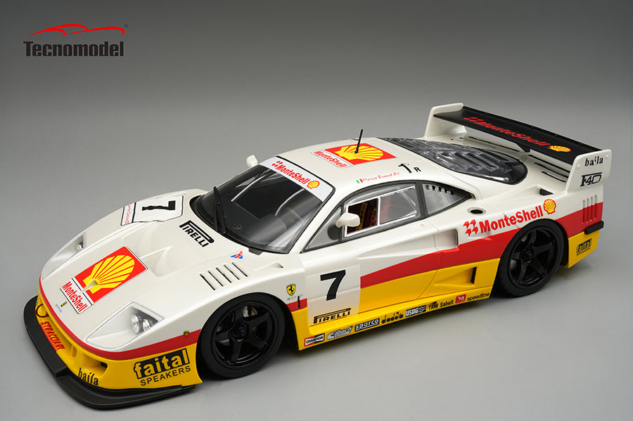 Ferrari F40 LM 1996 Monte Shell Sponsor Rendering Version #7 Tecnomodel 1:18