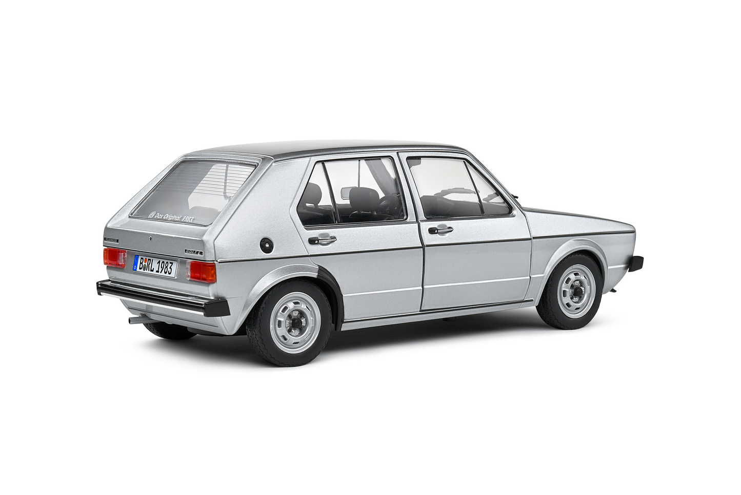 Volkswagen Golf L MK1 1983 Gris Metal Solido 1:18