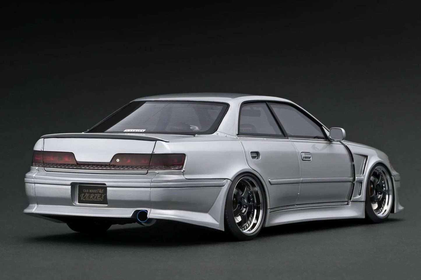 IG3578 Toyota Chaser VERTEX JZX100 MARK-II Silver Ignition Model 1:18