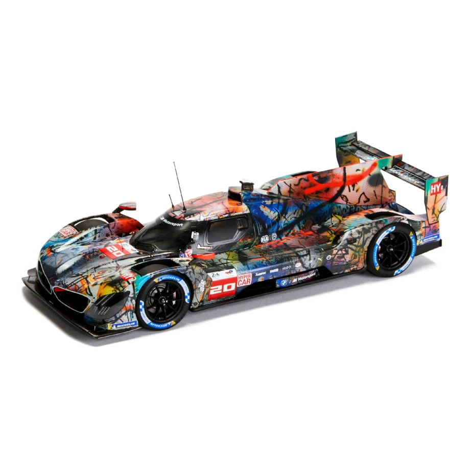 BMW M Hybrid V8 Art Car by Julie Mehretu #20 24h Le Mans 2024 Spark 1:18