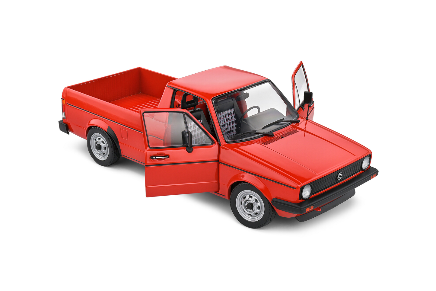 Volkswagen Caddy MK1 1983 Red Solido 1:18